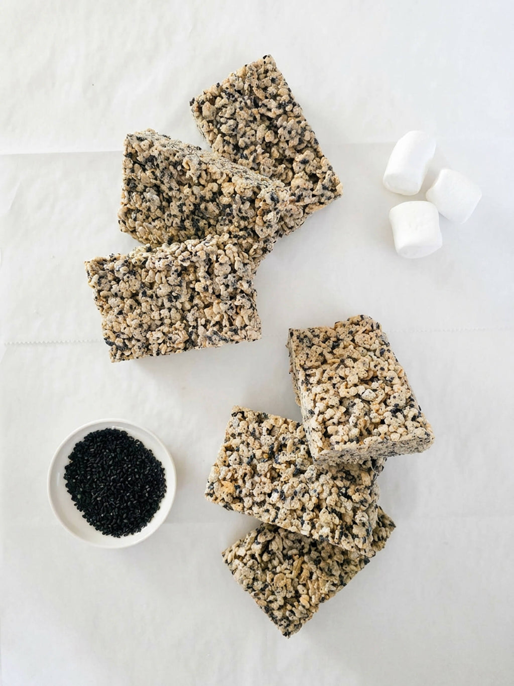 Black Sesame Crispies (6 bars)